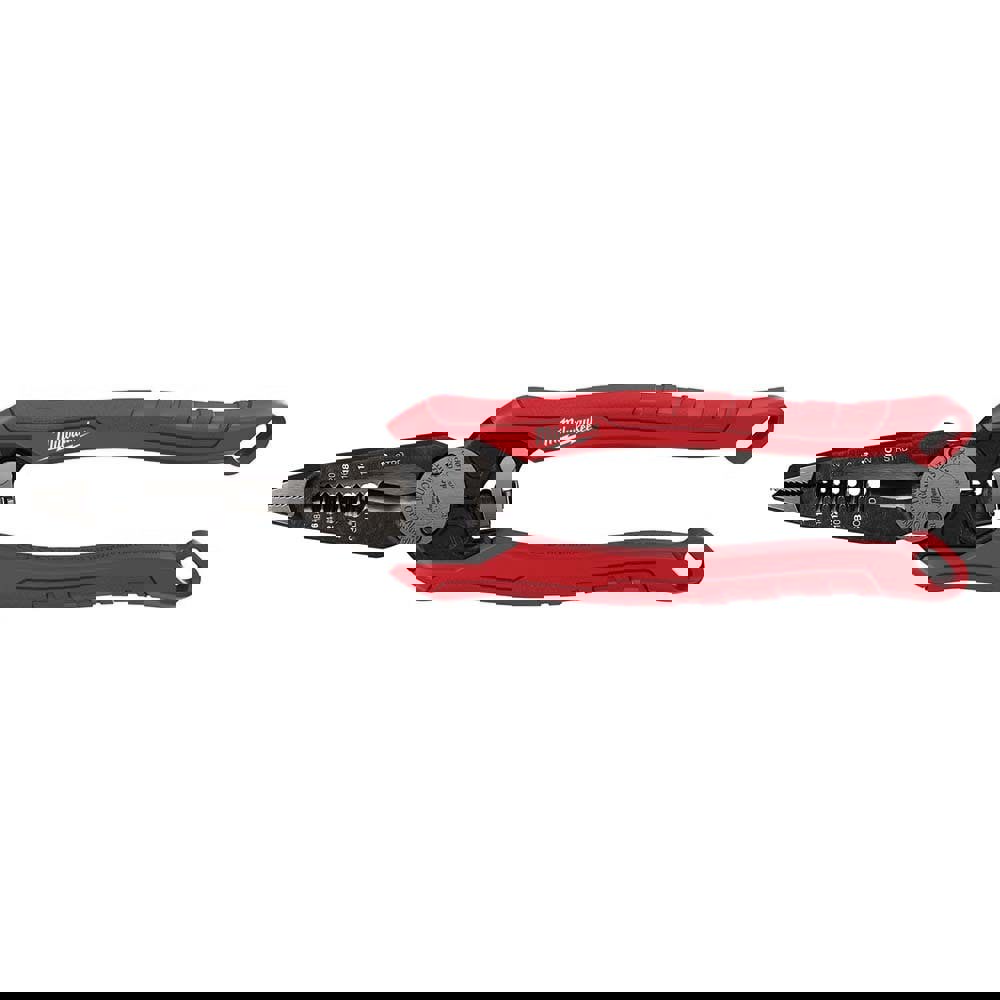 Wire Stripper: 8 AWG to 20 AWG Max Capacity